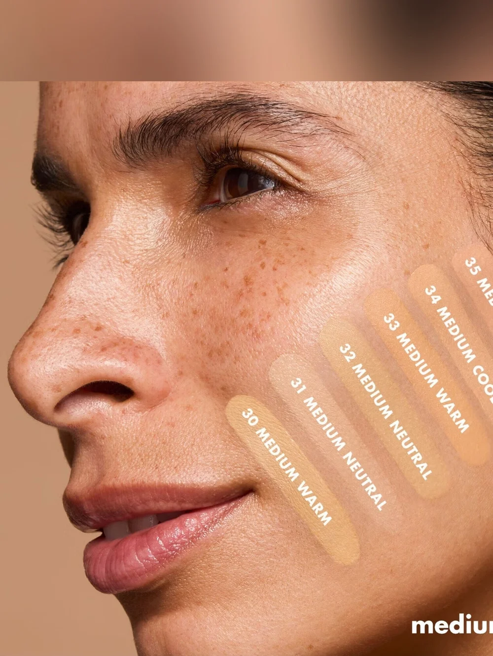 5/$25, Free: e.l.f cosmetics Soft Glam Satin Foundation (Shade: Medium Warm)